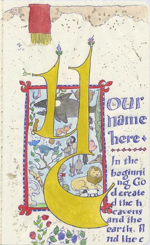 20 - medieval manuscript (color)