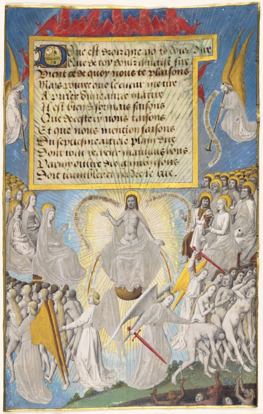 The Last Judgment from Les Sept Articles de la Foi by Jean Chappuis