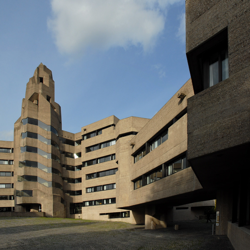 gottfried böhm, bensberg town hall, 1962-1967