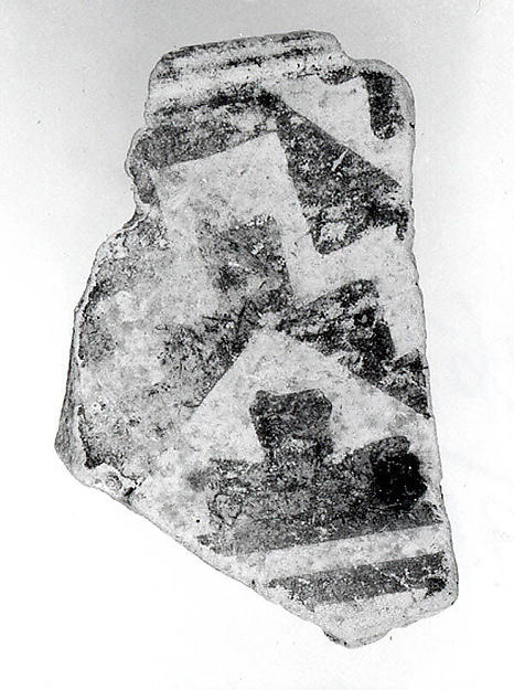 Vessel fragment with painted decoration