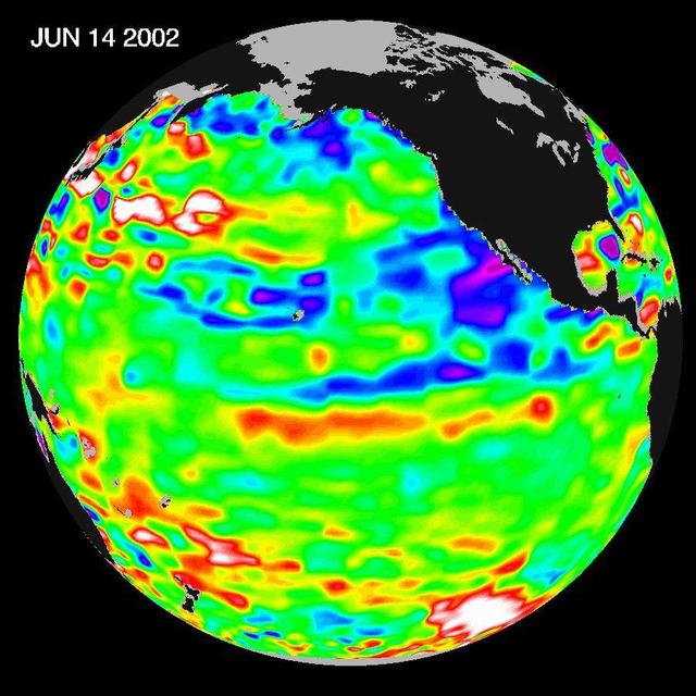 pacific ocean in holding pattern for el niño