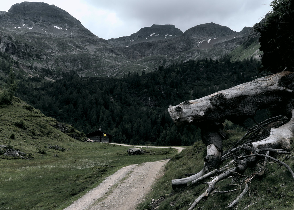 The mountain hut on the Duisitzkarsee