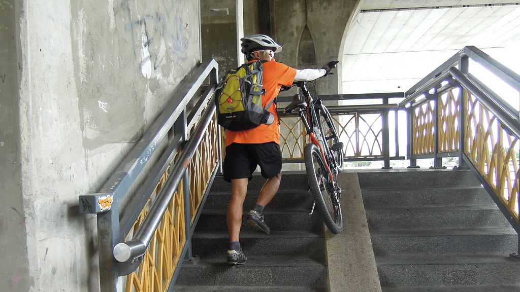 rama viii bridge, bangkok bicycle tour, thailand