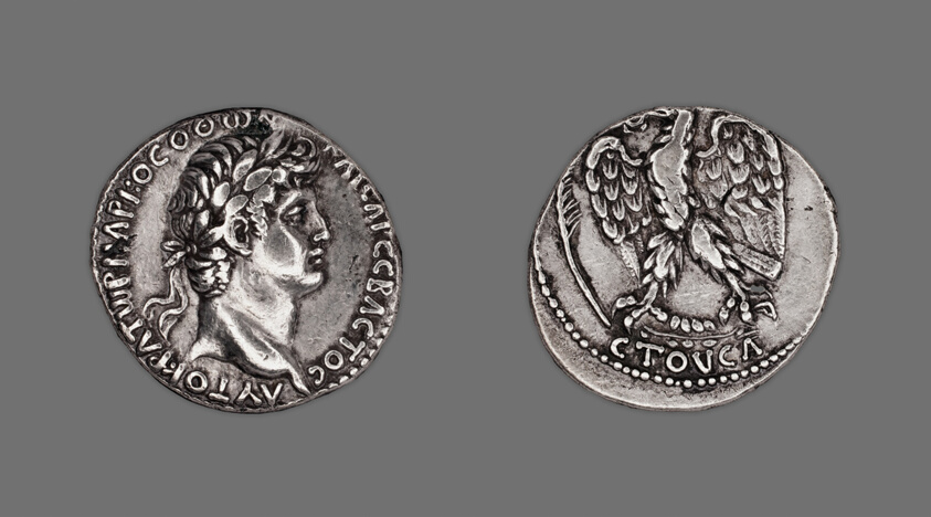 tetradrachm (coin) portraying emperor otho