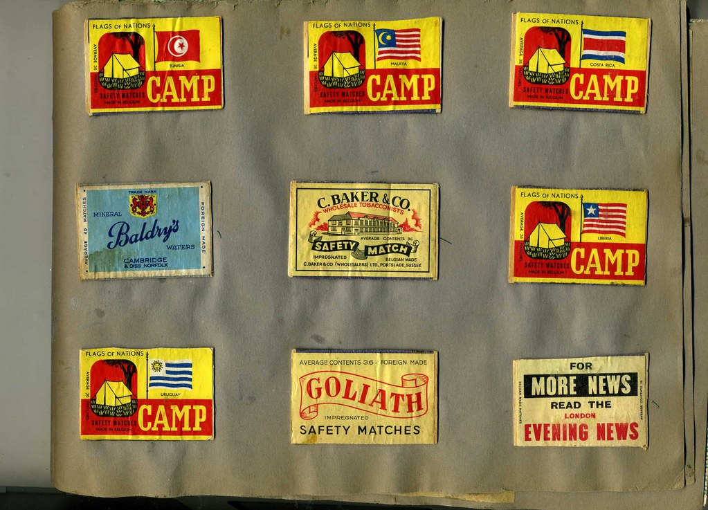 early collecting mania - matchbox labels. c 1961