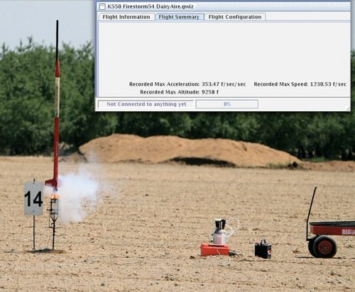 Supersonic Rocket Launch