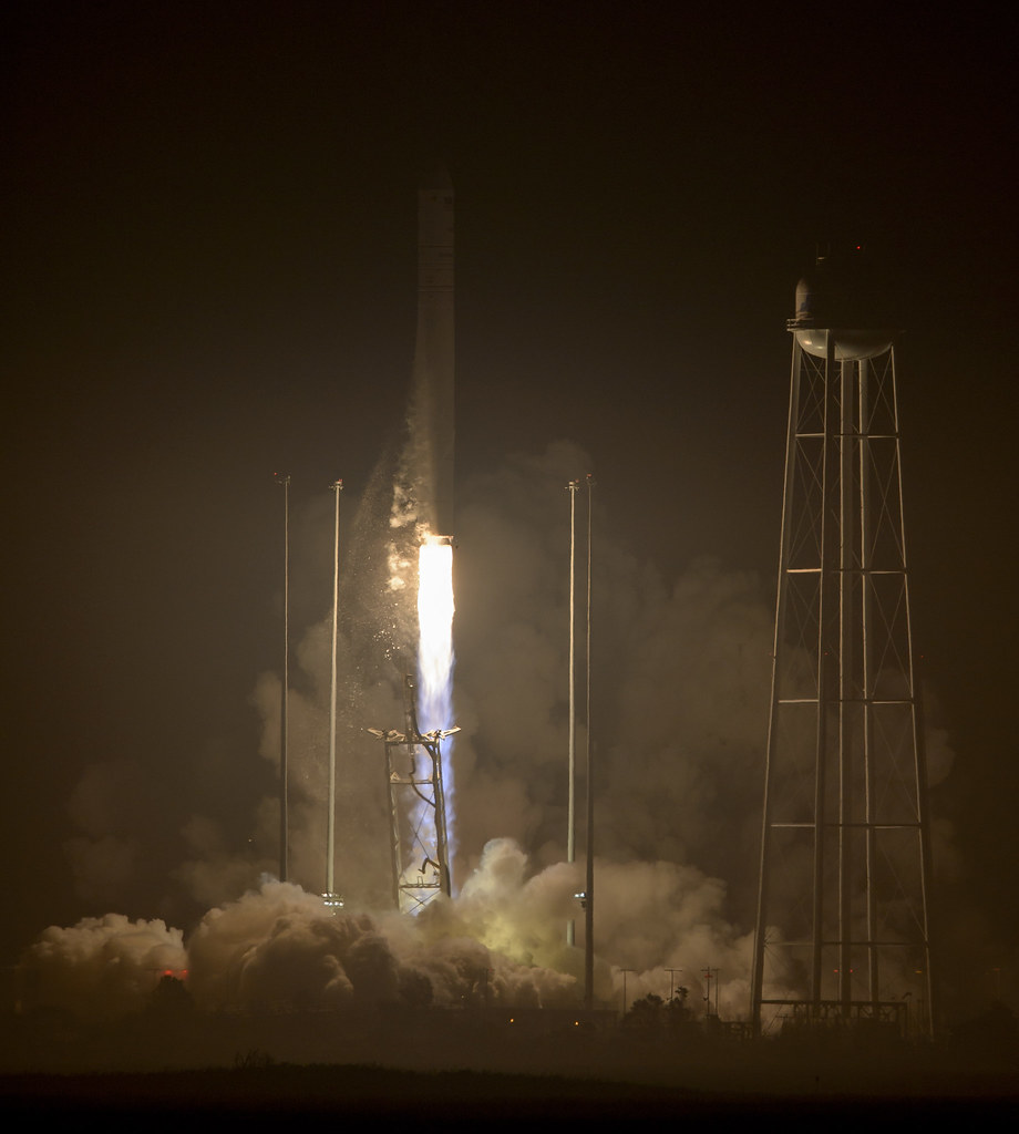 Orbital ATK Antares Rocket Launch