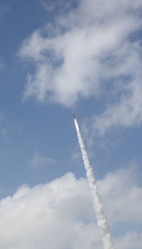 Daytime Dynamo Rocket Launch