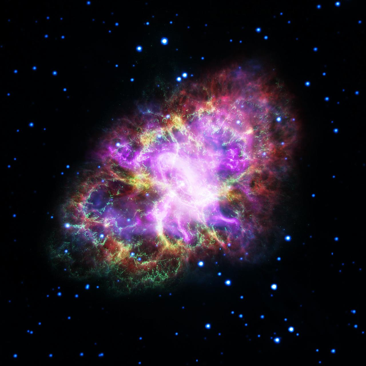 Observatories Combine to Crack Open the Crab Nebula