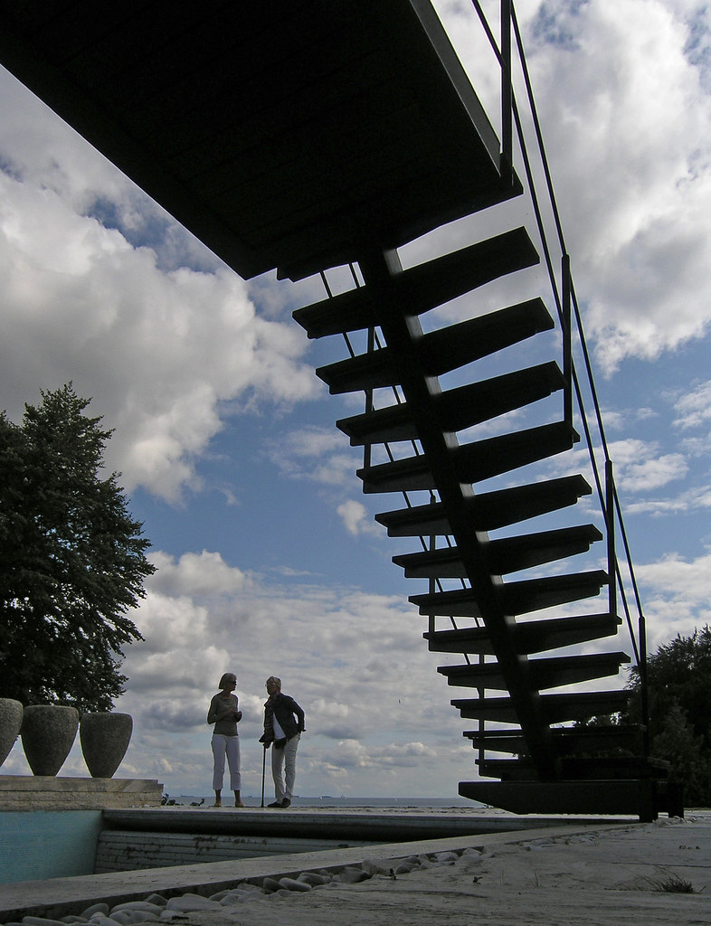arne jacobsen, skodsborg strandvej 300, 1953-1956