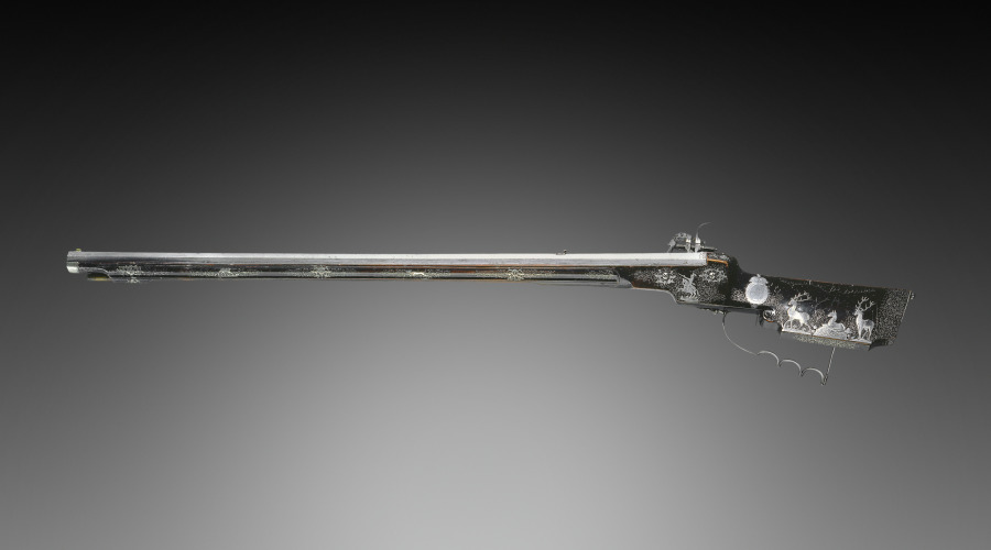 wheel-lock hunting rifle