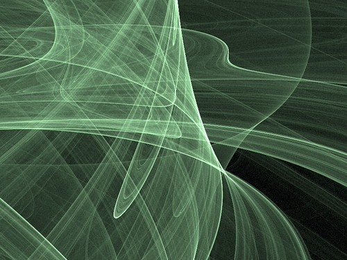 fourth light green on black