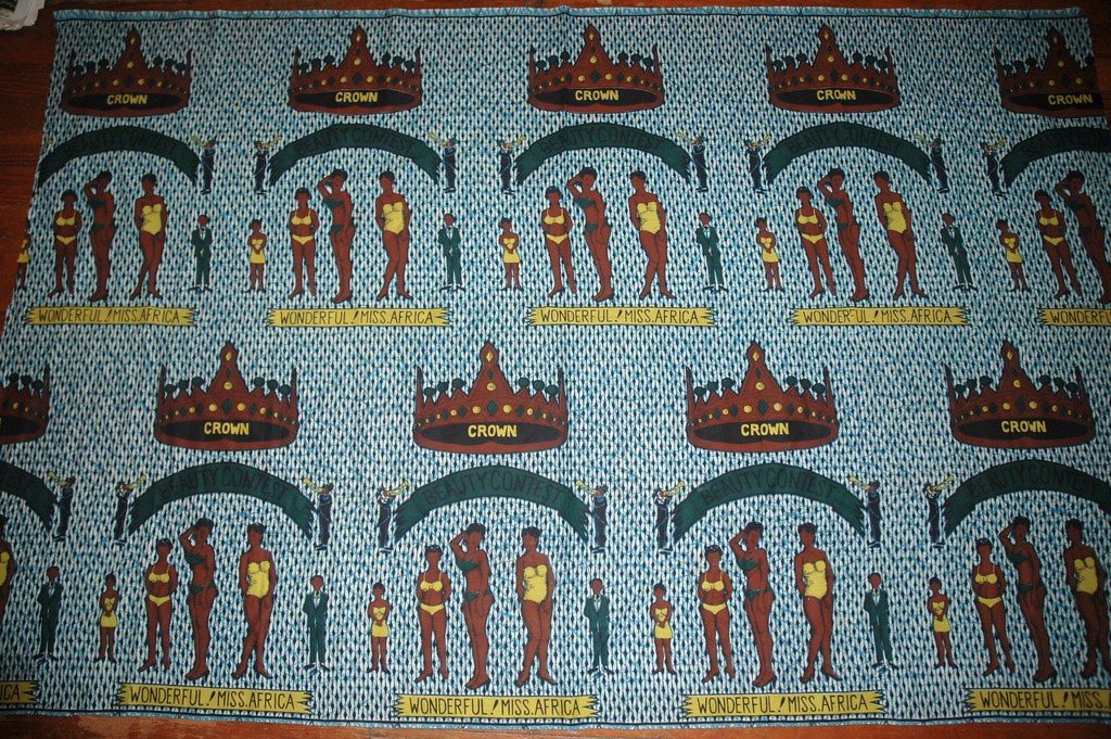 'miss africa' wax print fabric