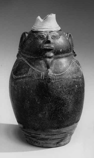 anthropomorphic bottle in human form
