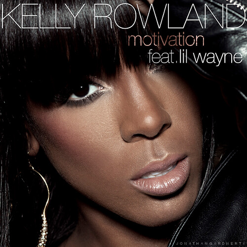 Kelly Rowland - Motivation (Single Cover: designed by Jonathan Gardner)