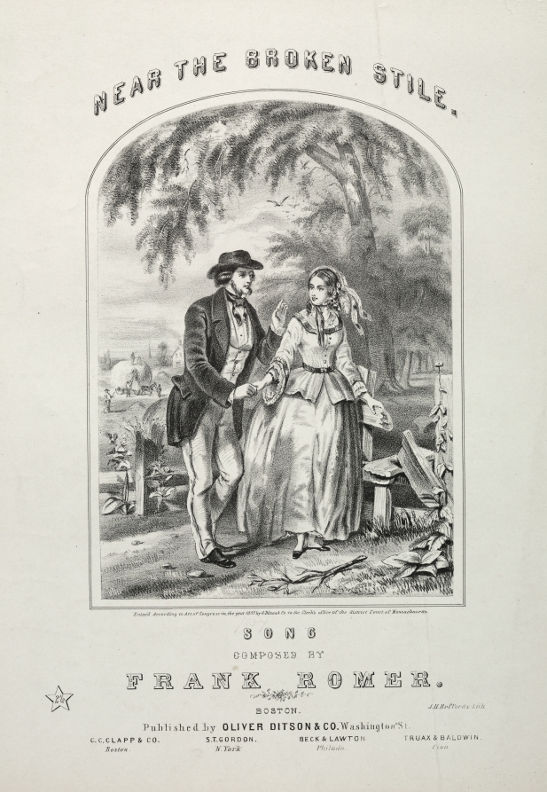 Near the Broken Stile - Sheet Music Cover