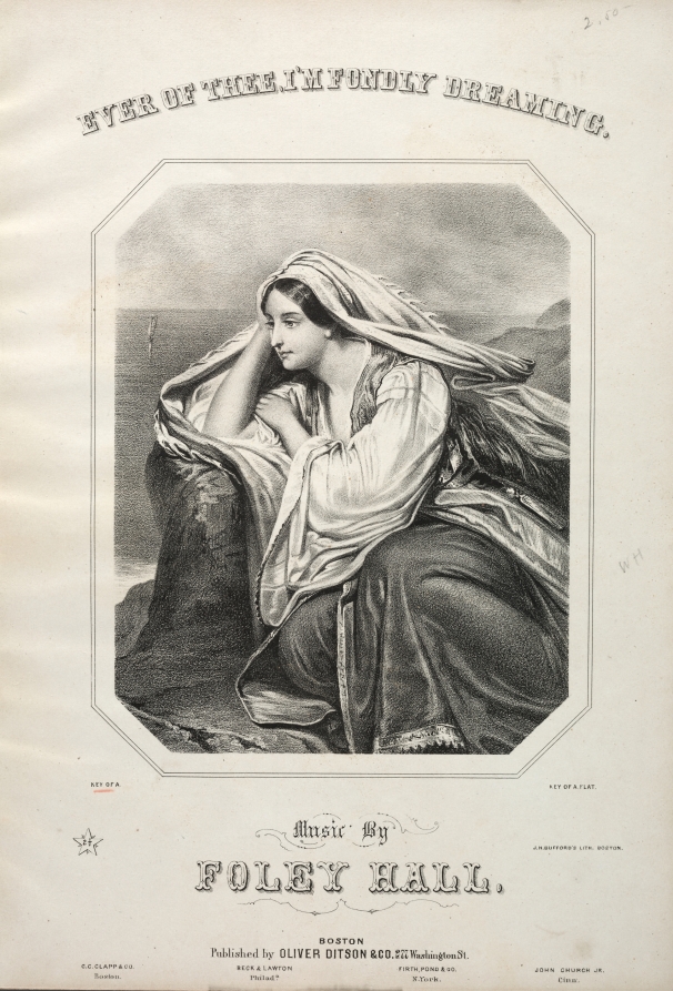 Ever of Thee, I'm Fondly Dreaming - Sheet Music Cover