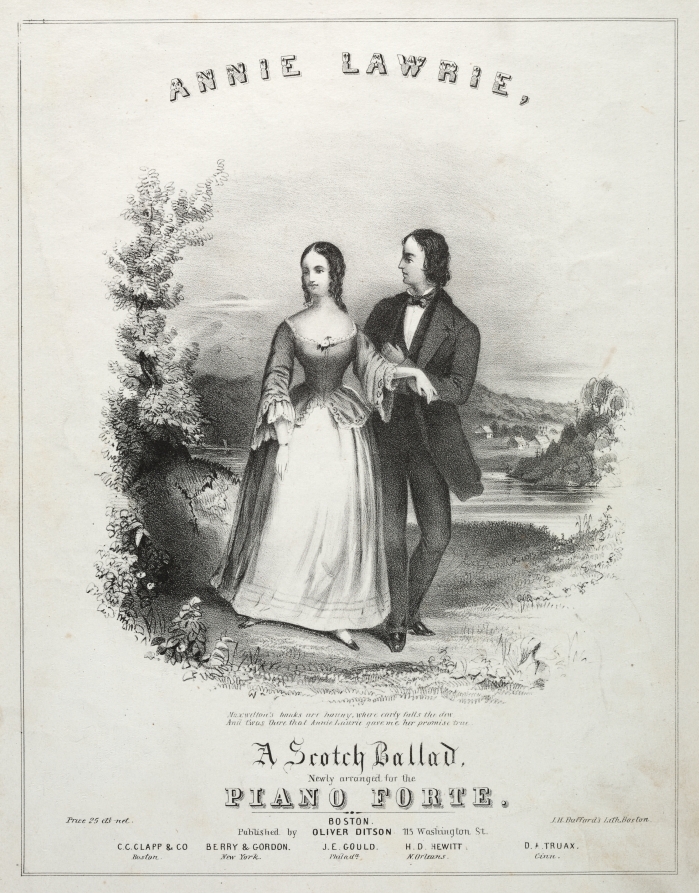 Annie Lawrie - Sheet Music Cover