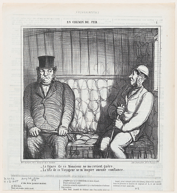 I don't like the appearance of this gentleman at all!, from 'On…