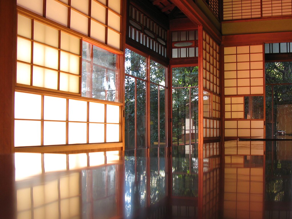 Japanese house traditional style interior design / 和室(わしつ)の内装(ないそう)